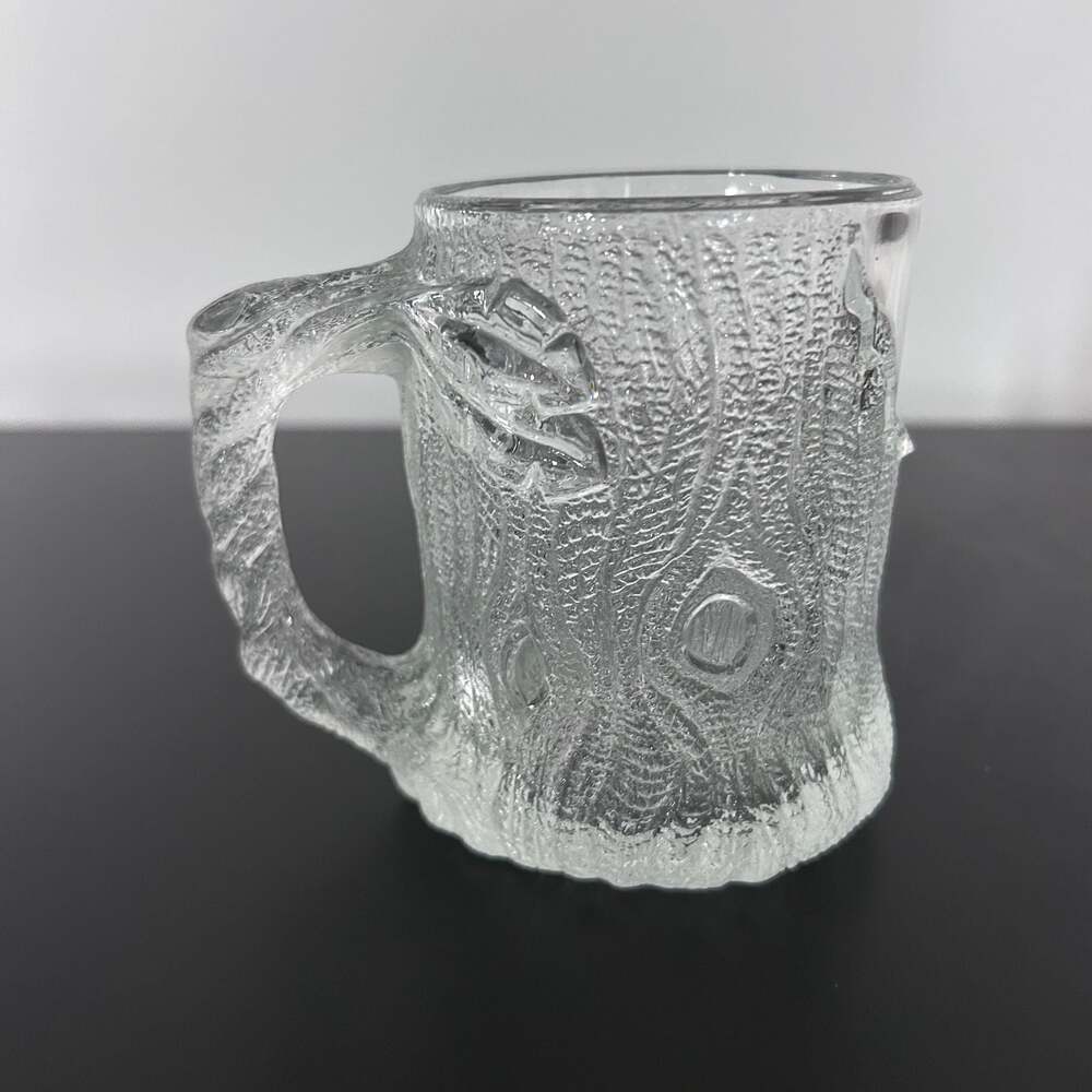 1993 McDonald’s THE FLINTSTONES “TreeMENDOUS” Glass Mug RocDonalds France - Picture 2 of 5